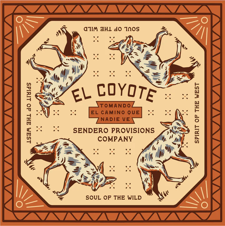 Sendero coyote bandana