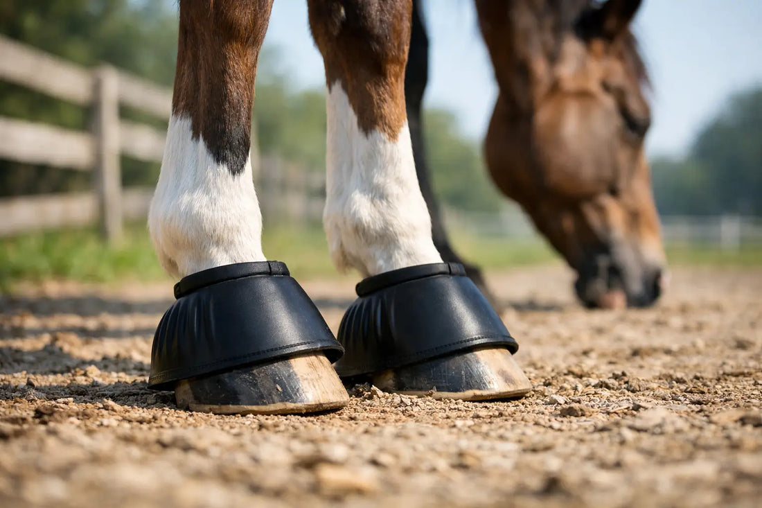Can Horses Wear Bell Boots Safely?