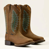 Ariat Hybrid Rancher waterdichte, geïsoleerde westernlaars met brede, vierkante neus voor dames