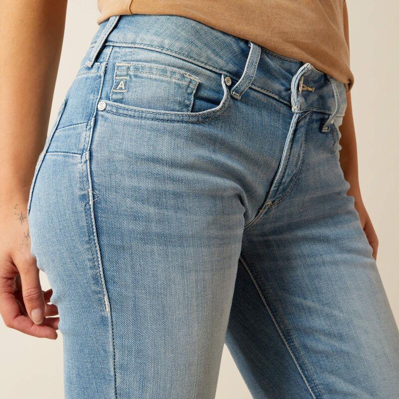 Ariat mid rise Alessia straight leg jeans voor dames