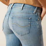 Ariat mid rise Alessia straight leg jeans voor dames
