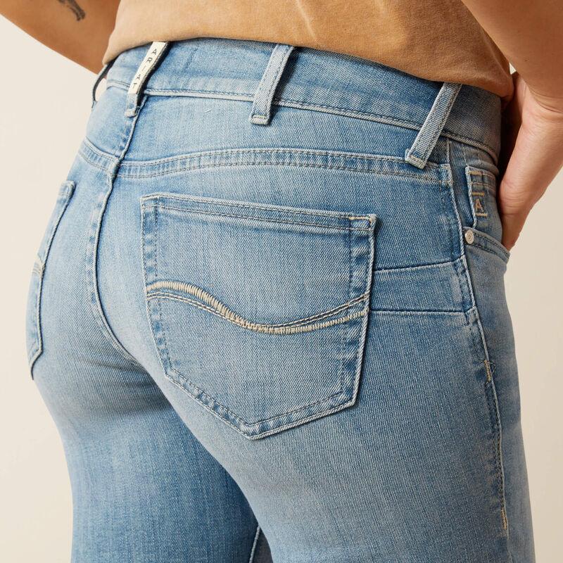 Ariat mid rise Alessia straight leg jeans voor dames