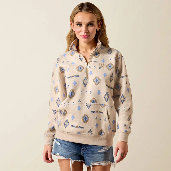 Ariat Sapphire 1/2 Zip Sweatshirt