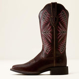 Ariat round up ruidoso wide square toe western boot for ladies