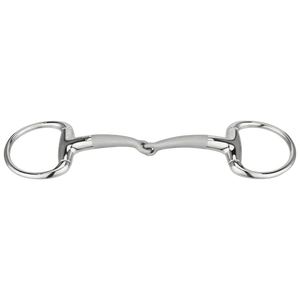 Herm. Sprenger SATINOX Eggbutt bradoon 14 mm single jointed - Stainless steel 40369