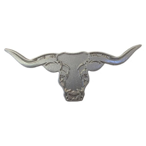 American hat makers loghorn magnetic hat pin