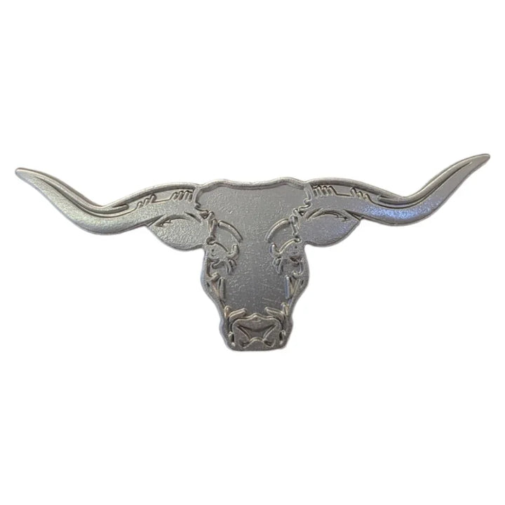 American hat makers loghorn magnetic hat pin