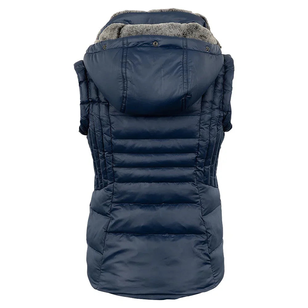 Whis verwarmde step bodywarmer coach