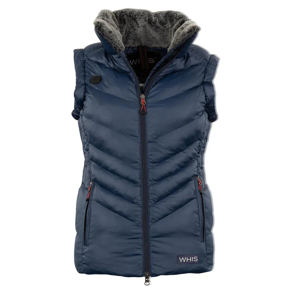 Whis verwarmde step bodywarmer coach