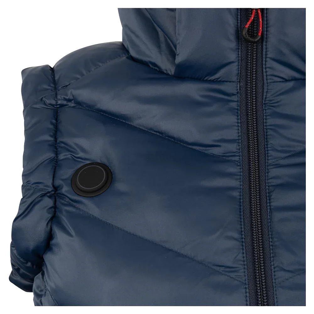 Whis verwarmde step bodywarmer coach