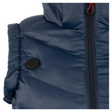 Whis verwarmde step bodywarmer coach