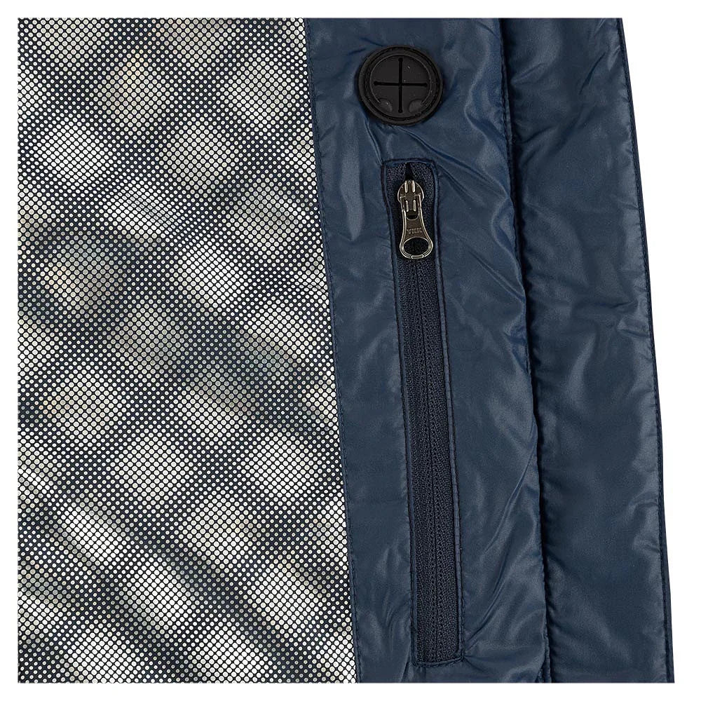 Whis verwarmde step bodywarmer coach