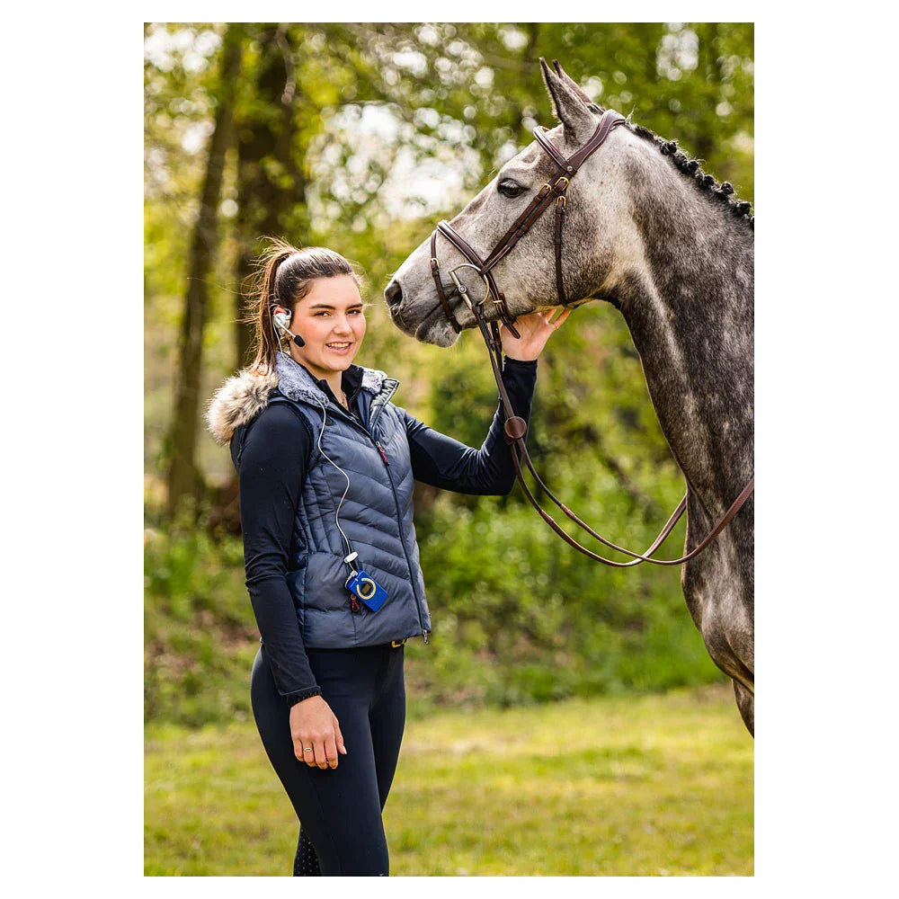 Whis verwarmde step bodywarmer coach