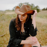 America hat makers Hollywood | leren cowboyhoed