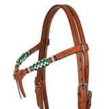Pool's bosal hoofdstel met katoenen mecate teugels PLH01019