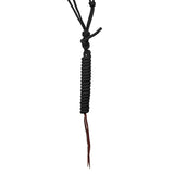 Halster van Pool's met geknoopt touw en riem PLH03017