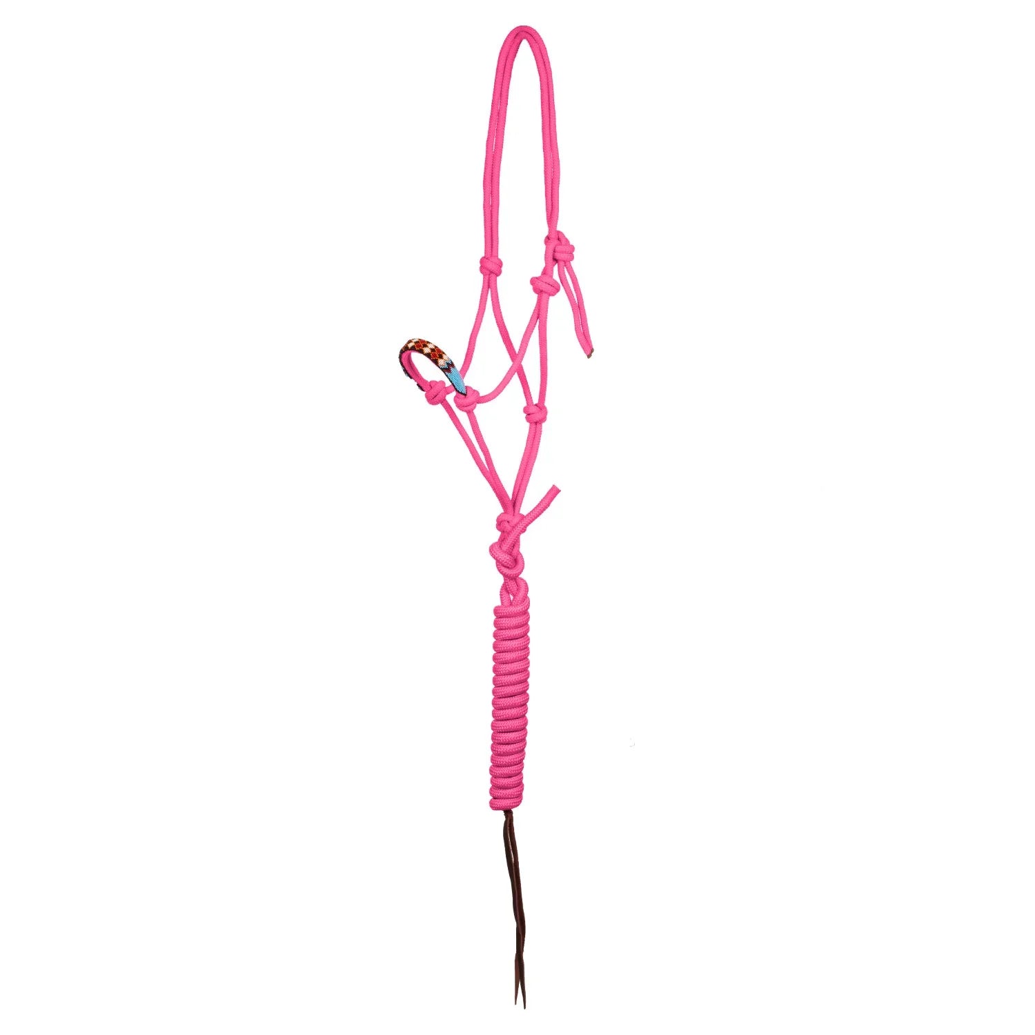 Halster van Pool's met geknoopt touw en riem PLH03017