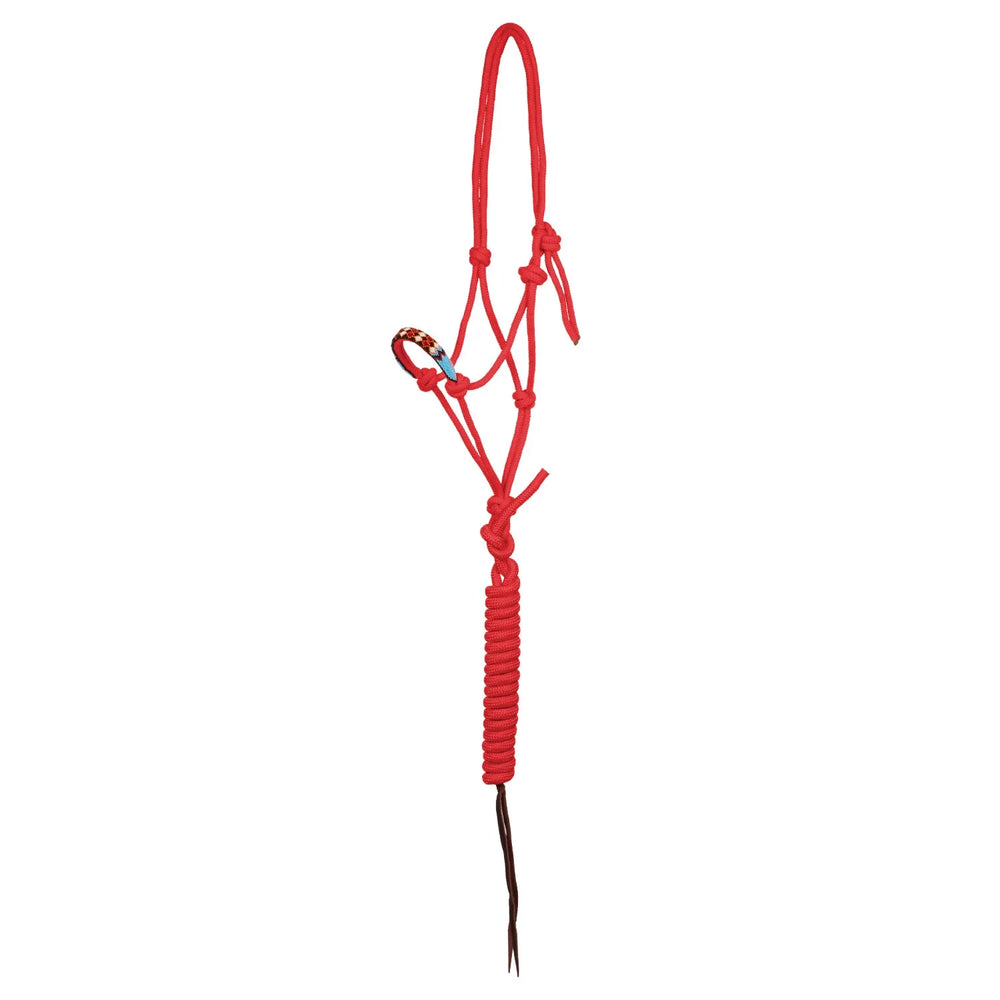 Halster van Pool's met geknoopt touw en riem PLH03017