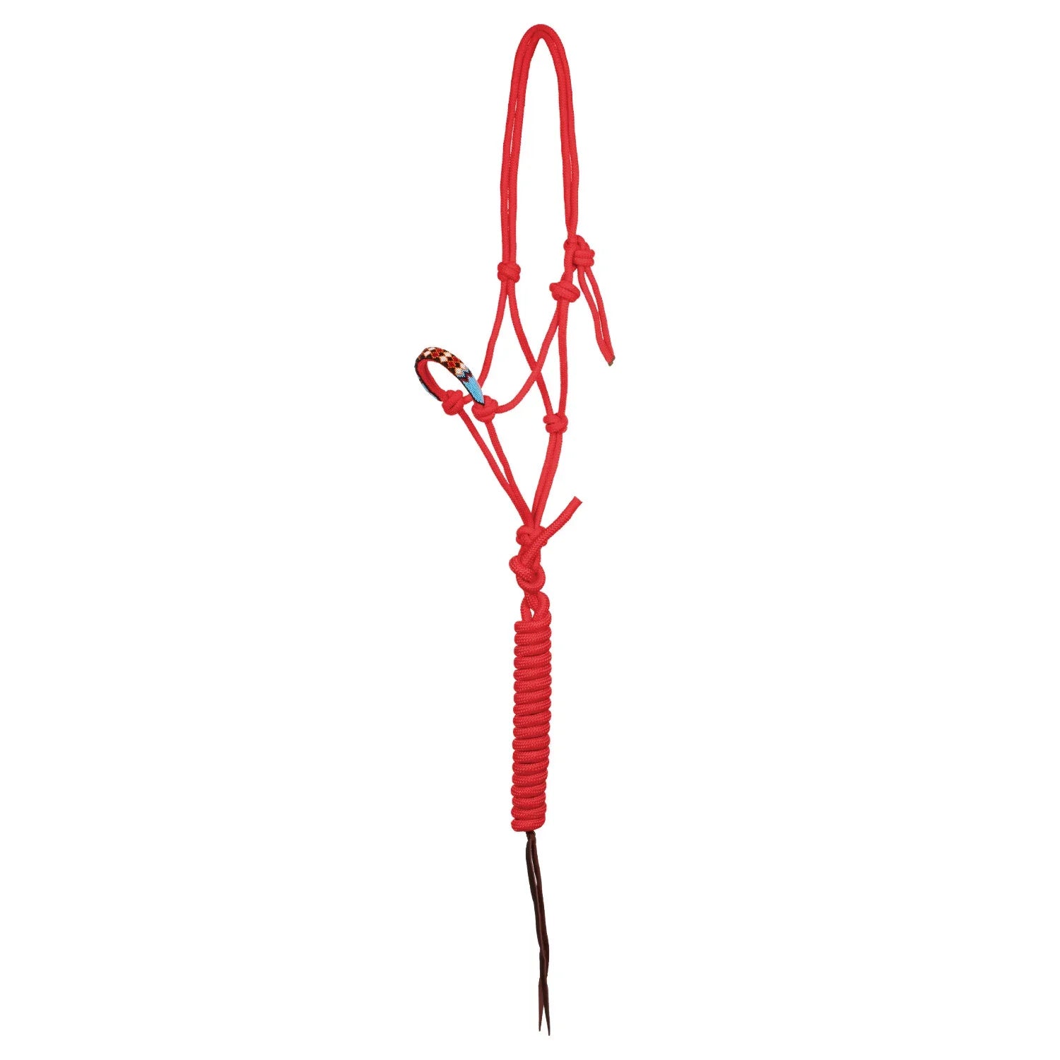Halster van Pool's met geknoopt touw en riem PLH03017