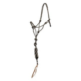 Halster van Pool met geknoopt touw en riem PLH03017
