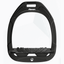 Flex - on green composite stirrup black frame Flex-on