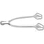 Herm. Sprenger Ultra fit slimline spurs with Balkenhol fastening - Stainless steel, 25 mm rounded with little round rowel Herm. Sprenger