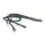 HFI soft rubber reins and leather loops HFI